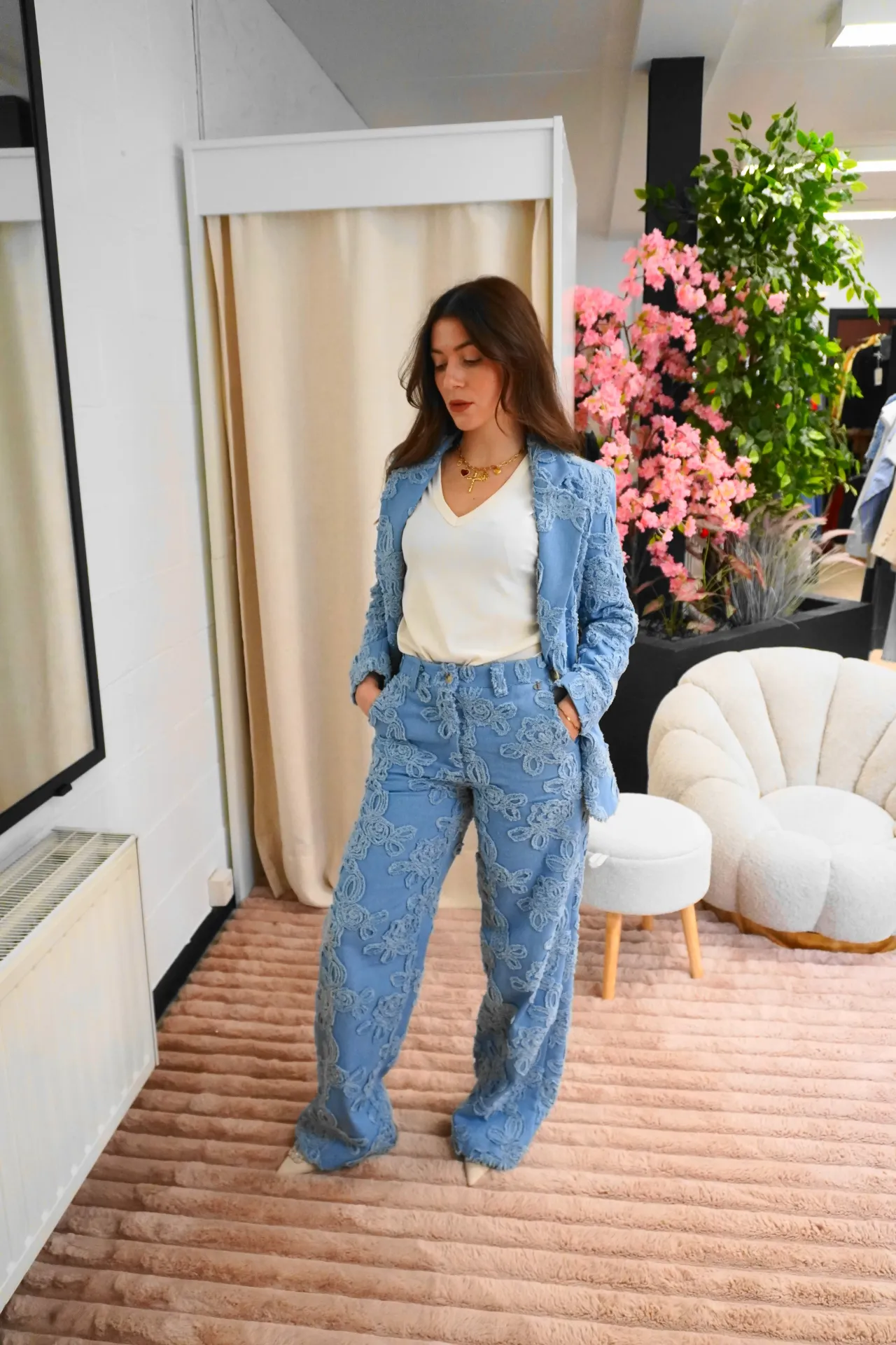 PANTALON FLOWERS